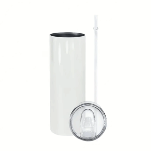 sublimation white straight skinny tumbler lid straw - CRR PRINTING sublimation white straight skinny tumbler lid straw - CRR PRINTING